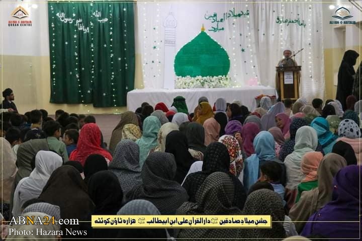 تقرير مصور/ احتفال بولادة النبي (ص) في مدينة "كويتا" الباكستانية