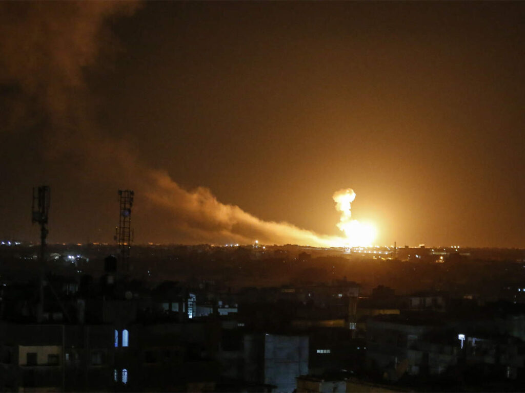 Israel launches missile attack targeting outskirts of Damascus