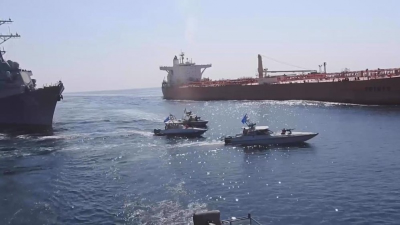 米国防総省、「イランが違反タンカーを拿捕」
