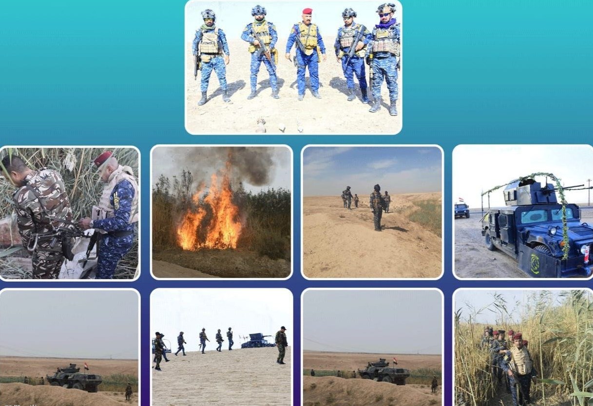 القوات الأمنية تدمر مضافة لداعش وتستولي على أعتدة بكركوك