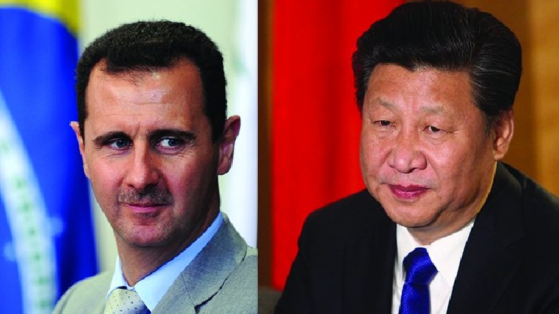 Siria-Cina: colloquio telefonico Jinping e Bashar Assad: focus su cooperazione