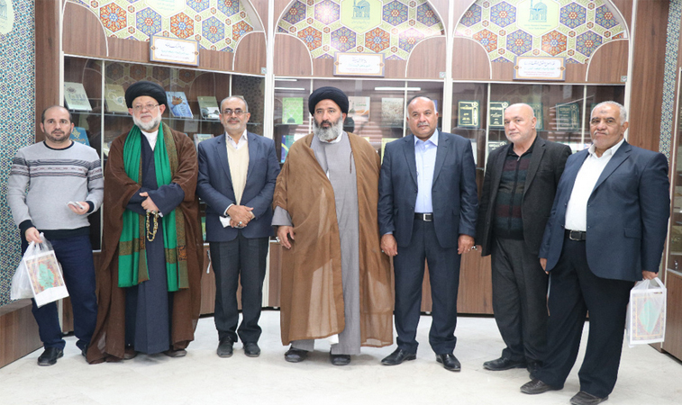 Iraqi scientific elites visit Islamic Research Foundation of Astan Quds Razavi