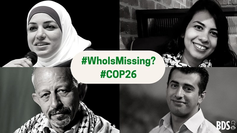 Palestinian delegation refused visas for COP26 Glasgow Summit