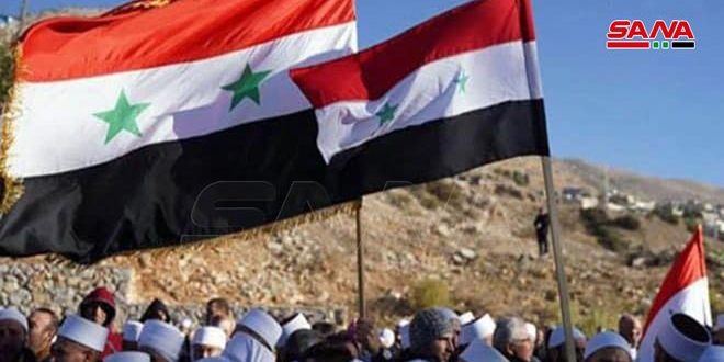 Palestinian delegation in Golan: We stand by Syria in face of Israeli occupation