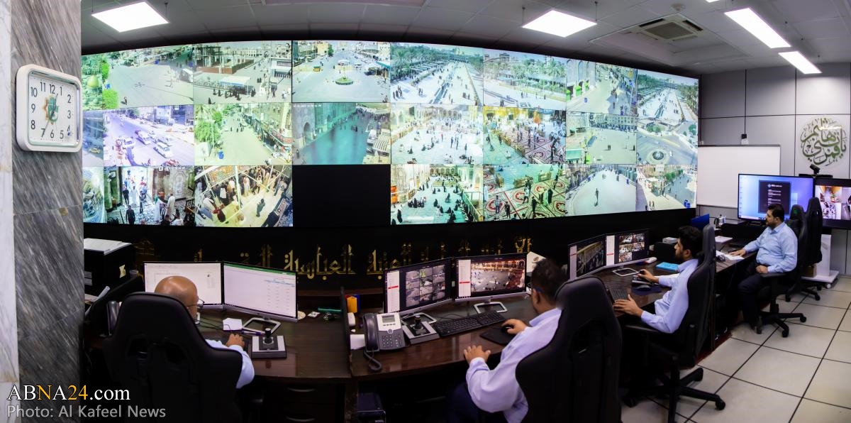 Updating surveillance camera system at al-Abbas threshold to latest advanced systems