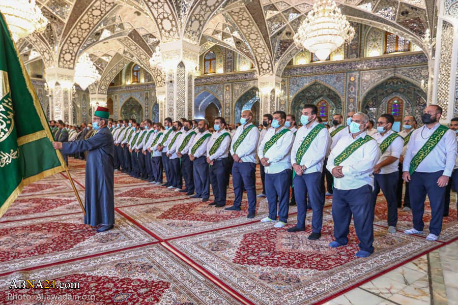 تقرير مصور/ مراسم قراءة افتتاحية دعاء في حرم الإمامين الكاظمين (ع) 