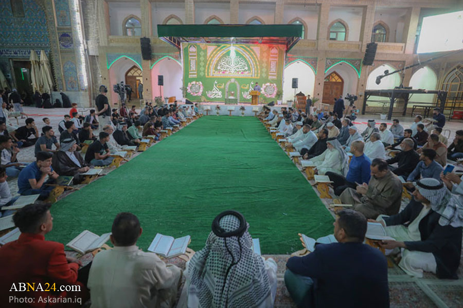 تقرير مصور/  العتبة العسكرية المقدسة تقيم محفلا قرآنيا بالتعاون مع اتحاد الروابط والتجمعات القرآنية في العراق