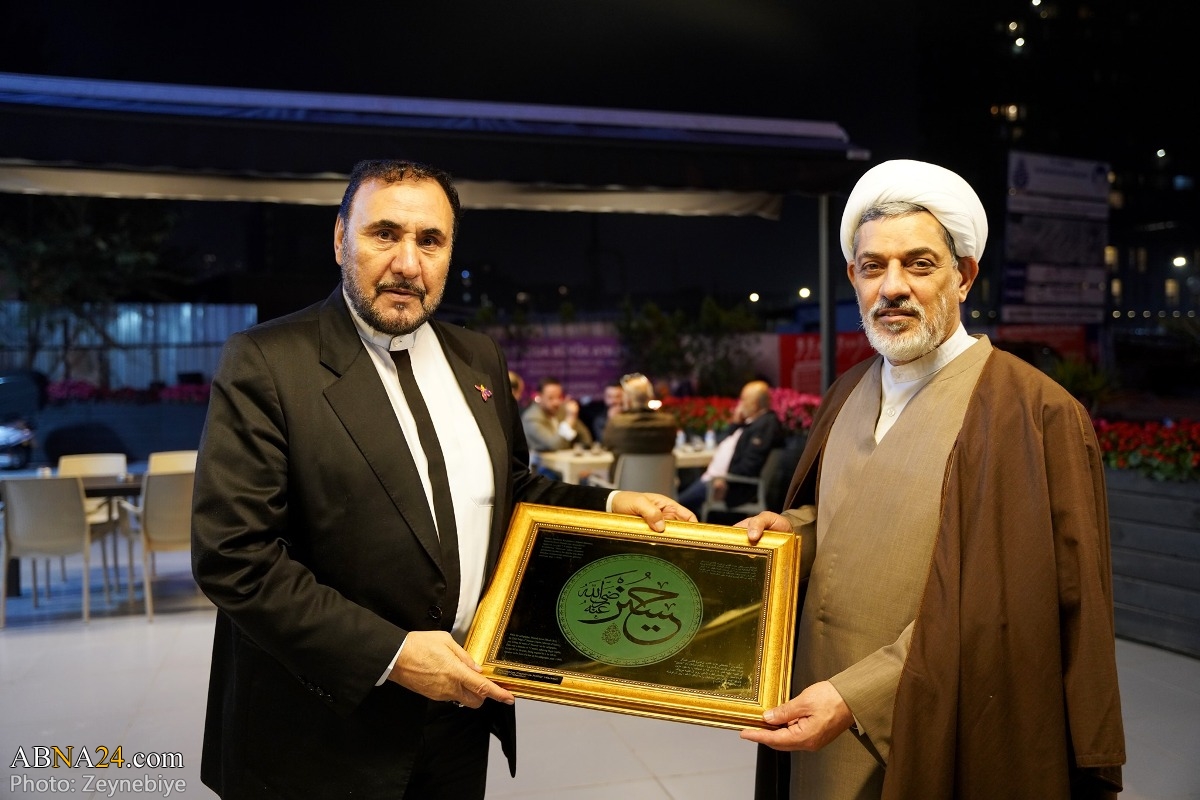 Photos: Senior Iranian Shia cleric, Sheikh Naser Rafiei, visited Zeynebiye Masjid in Istanbul, Turkey