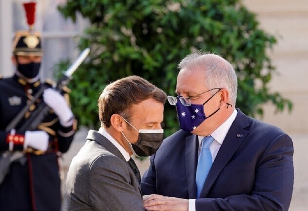 رئيس الوزراء الأسترالي ينفي اتهامات ماكرون له بـ”الكذب”