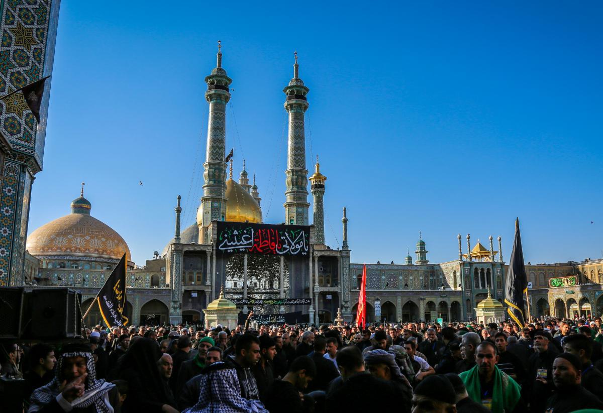 People of Karbala preparing to commemorate death anniversary of Lady Masumah in her holy shrine