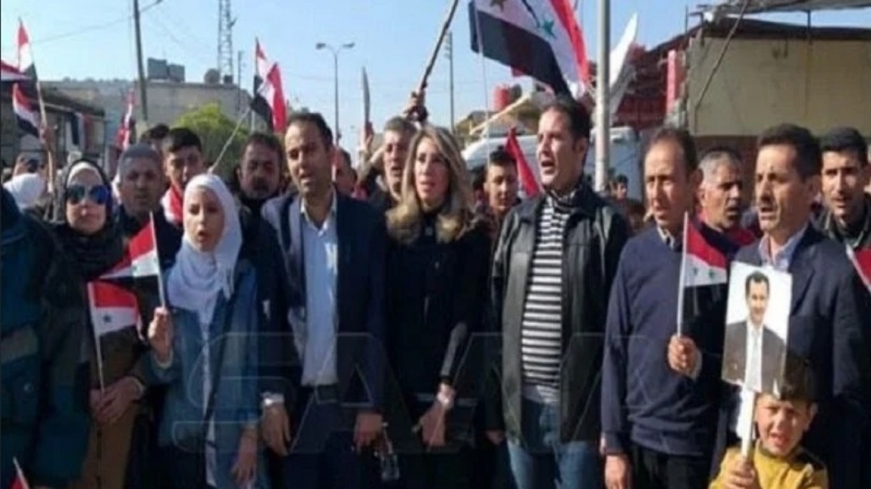 Suriye'nin kuzeyinde Türk karşıtı gösteriler