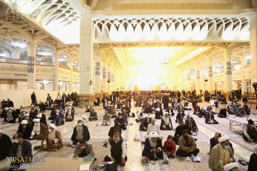 تقرير مصور/ مجلس تأبين آية الله "مجتهد شبستري" في حرم السيدة المعصومة (ع)-1