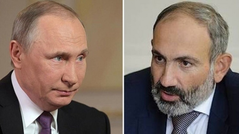 Putinlə Paşiniyan telefonla danışıblar