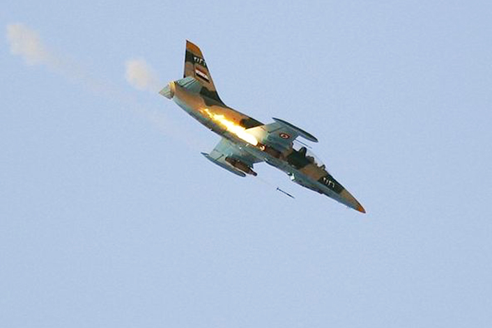 Syrian warplanes pound Al-Nusra positions in Latakia