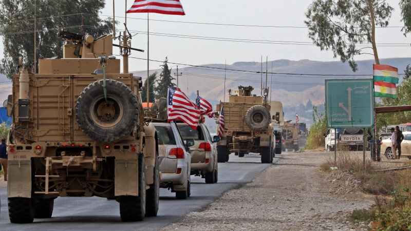 110 Kendaraan Militer AS Bergerak ke Irak dari Suriah
