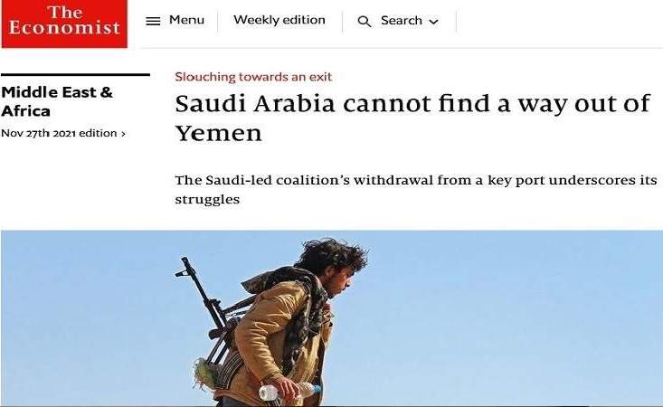 مجلة دولية: السعودية عاجزة عن إيجاد مخرج من مستنقع اليمن