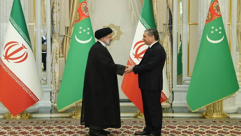 Shugaban Iran Ya Gana Da Takwaransa Na Turkmenistan