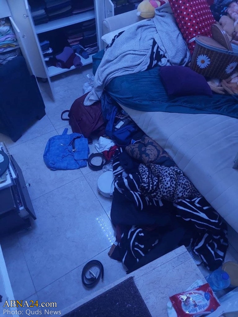 Photos: Israeli occupation forces sabotage house of Palestinian resident of al-Quds' old city