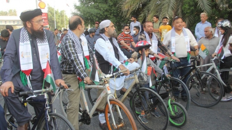 Pakistan'dan Filistin'e destek
