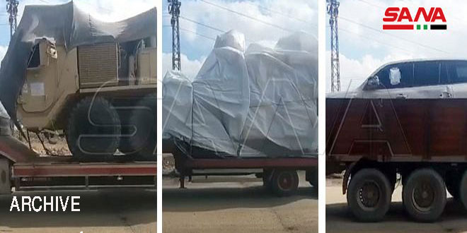 US occupation brings in 100 vehicles to its base in Remailan, Hasaka countryside