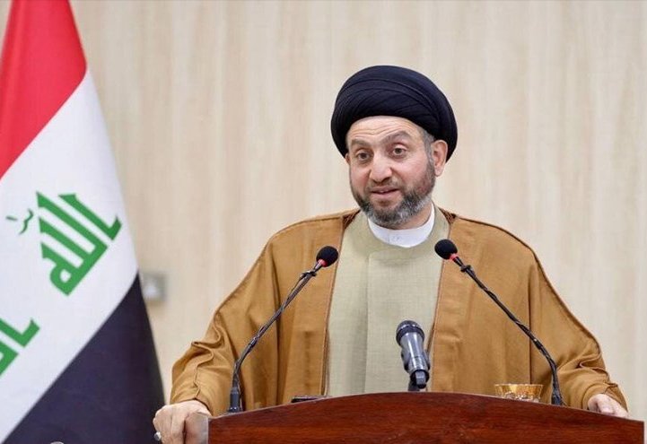السيد عمار الحكيم يؤكد موقف العراق الرافض للتطبيع