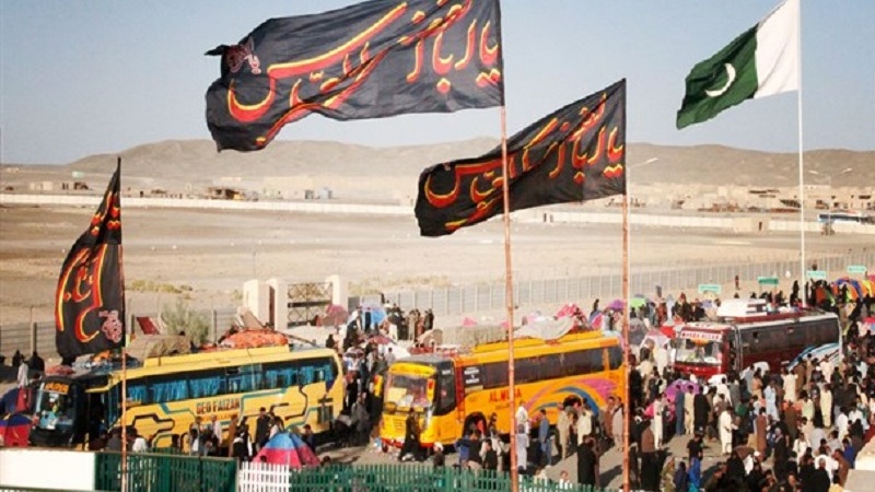 پاکستانی زائرین کی ایران آمد کا سلسلہ شروع ہو گیا 