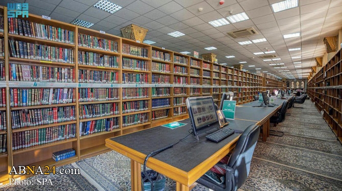 Prophet Masjid library in Median enriches visitors' knowledge with 180,000 books in 21 languages