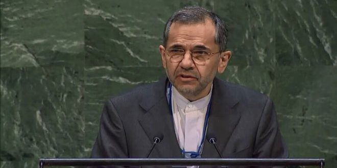 US behavior has undermined global development goals: Iranian envoy
