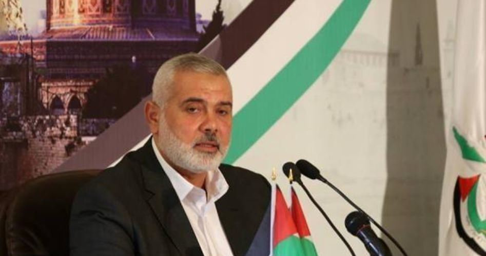 Ismail Haneyya calls for comprehensive plan to topple normalization with Israel