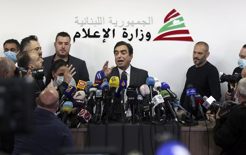 ​Lebanon: Bisa Matsin Lambar Saudiyya Ministan Yada Labarai Ya Yi Murabus