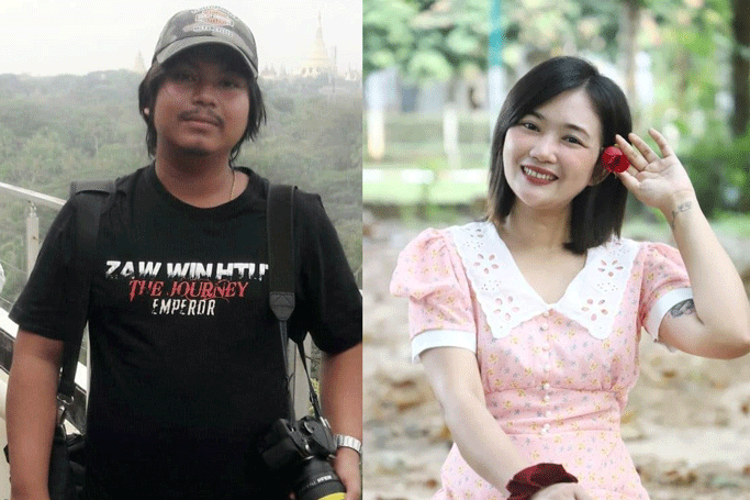  ၾကည့္ျမင္တိုင္ သပိတ္ အၾကမ္းဖက္ ၿဖိဳခြင္းခံ ရမႈတြင္ MPA သတင္းေထာက္ ၂ ဦး ဖမ္းဆီး ခံရ