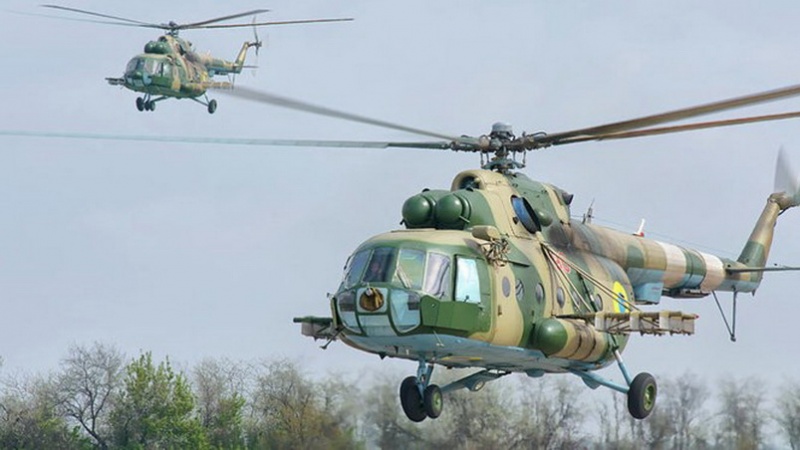 Вторжение украинского военного вертолета на территорию Белоруссии