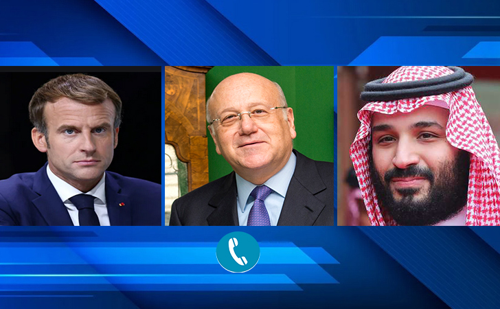 Macron, Ben Salman Da Mikati, Sun Tattauna Ta Wayar Tarho