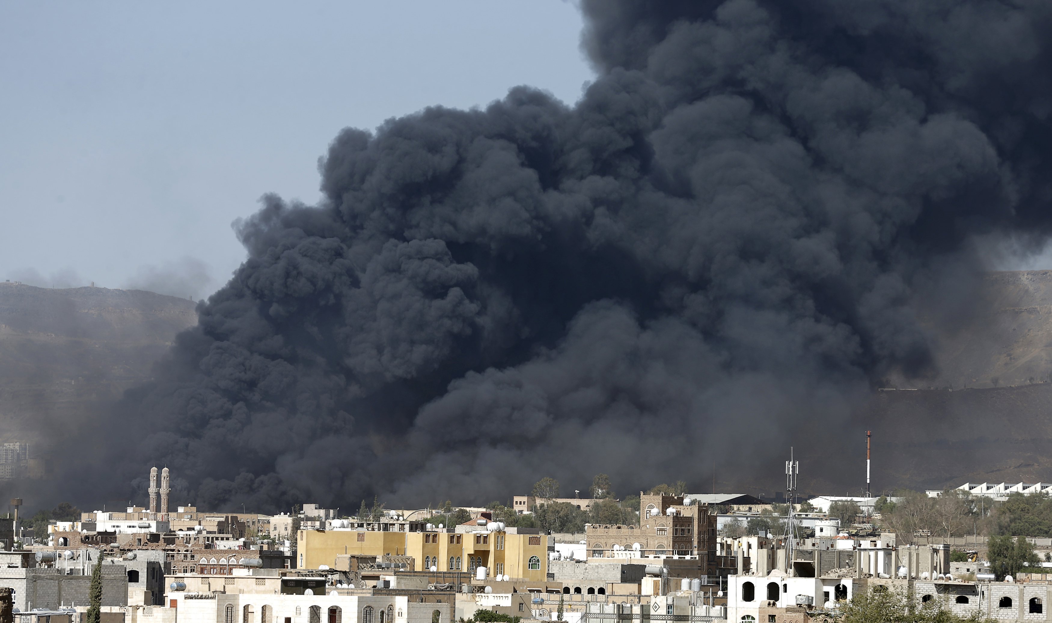 Several citizens injured by Saudi airstrikes in Sanaa