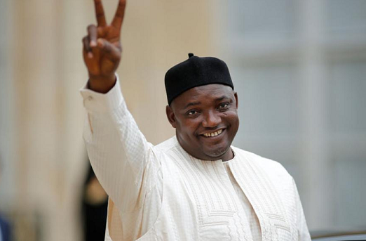 An sake Zabar Adama Barrow A Matsayin Shugaban Kasar Gambia