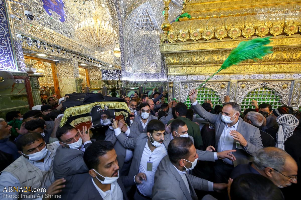 Photos: Funeral procession of Ayatollah Sayyid Razi Shirazi at holy shrine of Imam Ali, Najaf