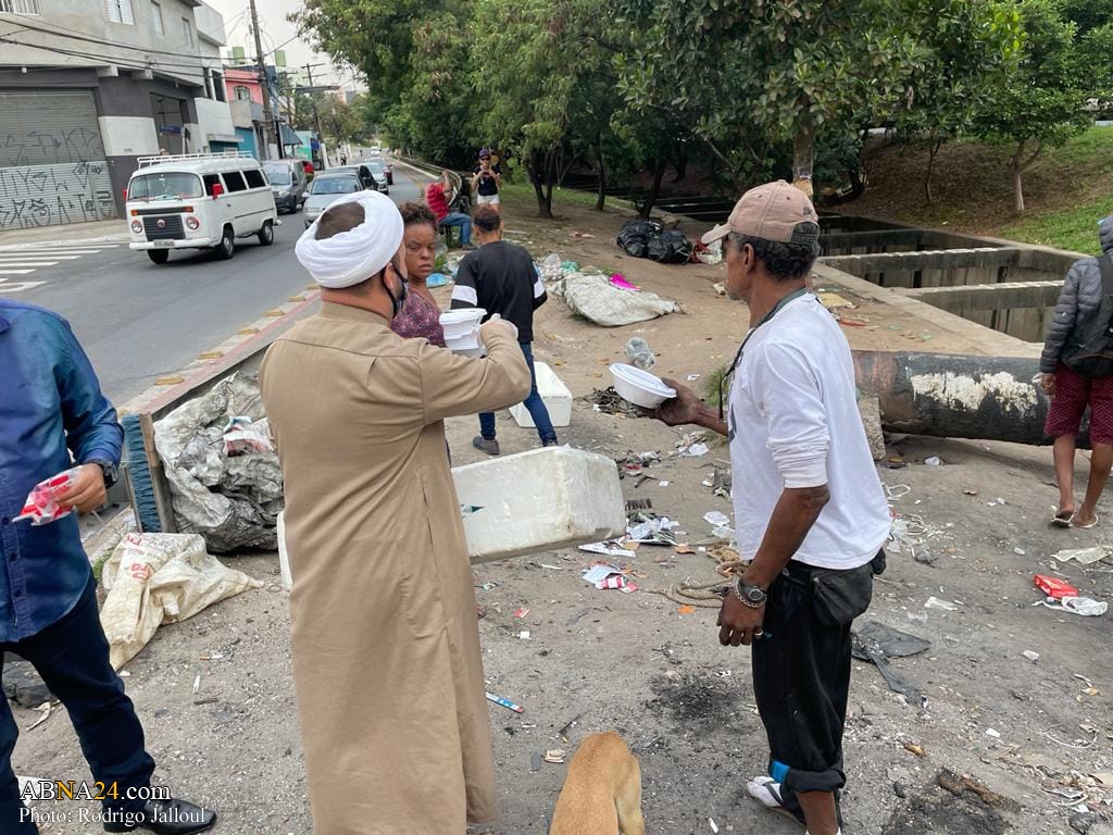 تقرير مصور/ رجل دين شيعي يساعد فقراء في البرازيل 