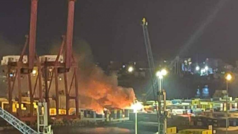 Jet Tempur Israel Bombardir sekitar Pelabuhan Latakia Suriah