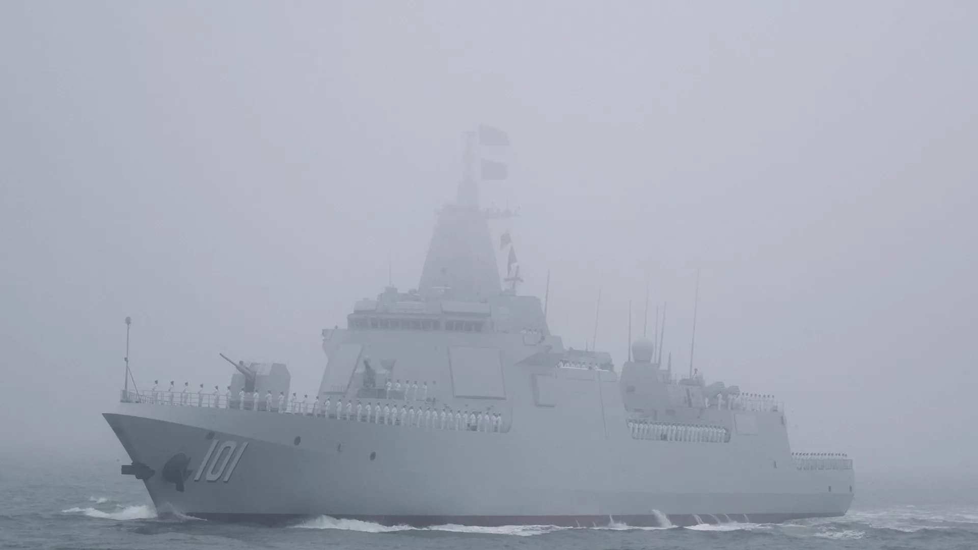 Poderoso destróier chinês conduz manobras antissubmarino contra ameaças dos EUA, diz mídia