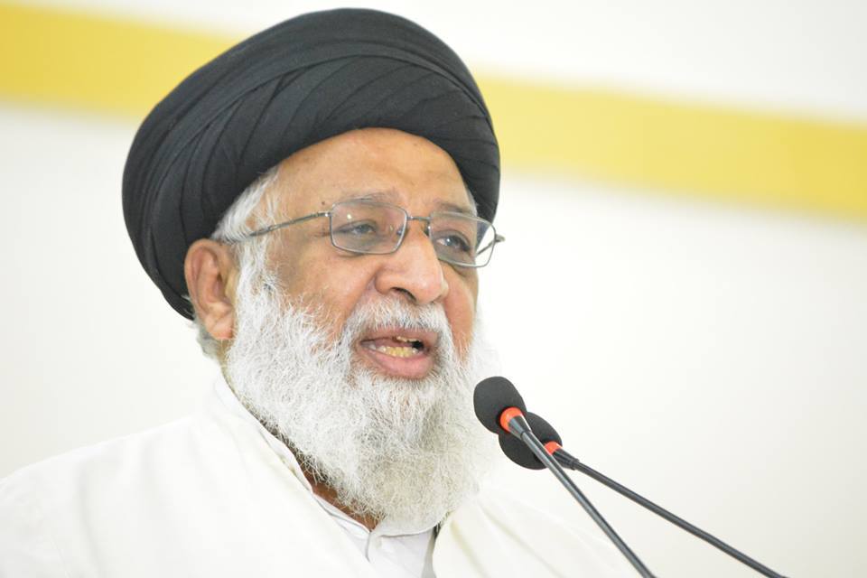 آرمی چیف جبری لاپتہ عزاداروں کی فوری رہائی کو یقینی بنائیں: علامہ ریاض حسین نجفی