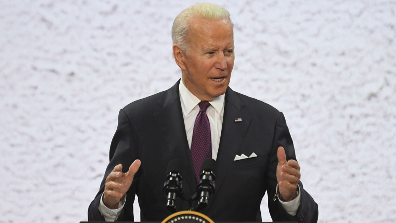 バイデン米大統領が、ウクライナへの派兵を否定