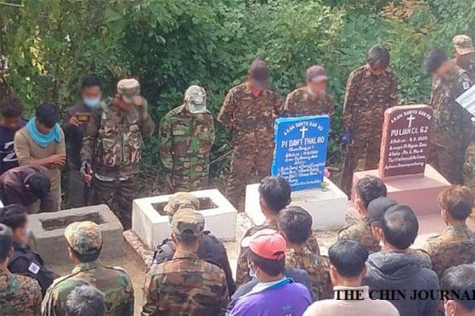  က်ဆုံး ခ်င္းသူရဲေကာင္း ရဲေဘာ္ ၃ ဦး၏ ႐ုပ္အေလာင္းမ်ား ကို ယေန႔ သၿဂႋဳဟ္