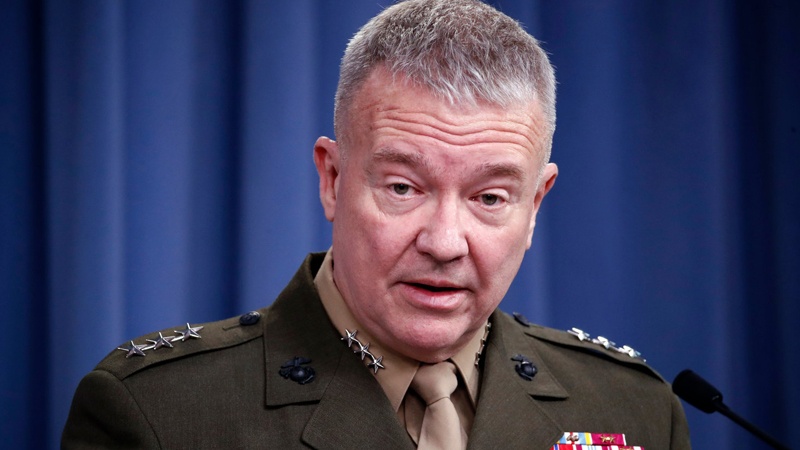 General McKenzie: US-Truppen werden im Irak bleiben