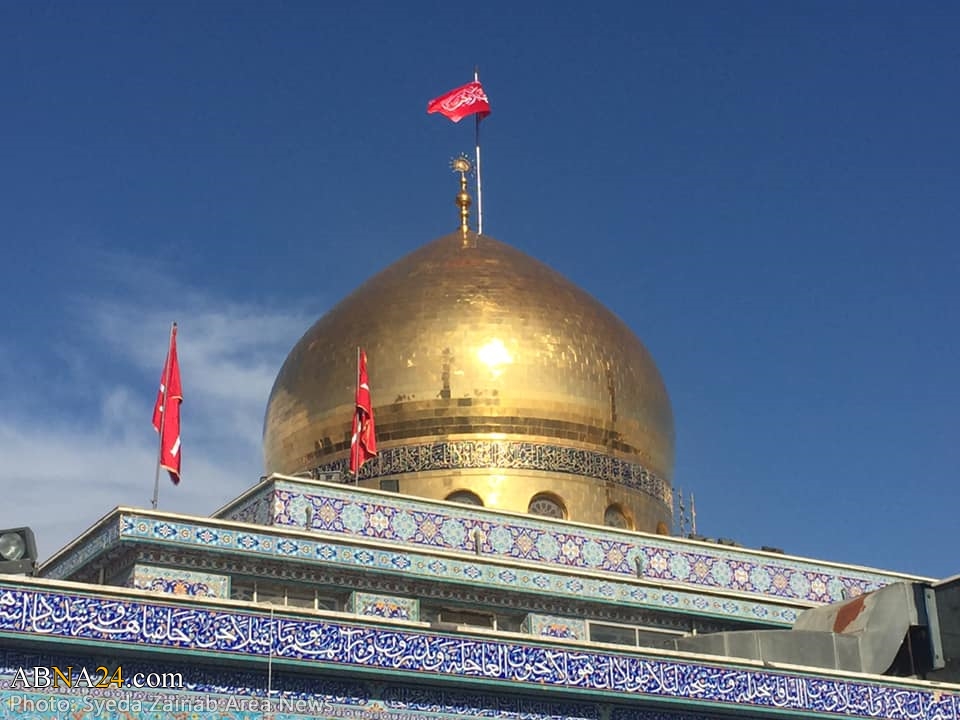 Aniversario del nacimiento de Sayyida Zainab Al-Kubra (P) celebrado en su Santuario Sagrado en Damasco, Siria