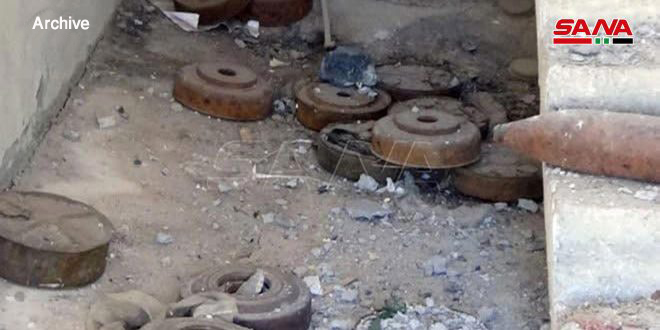 Two children killed, two others injured in landmine blast left behind by terrorists in Deir Ezzor