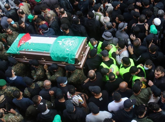 لبنان: قتلى وجرحى في البرج الشمالي خلال تشييع شهيد من "حماس"