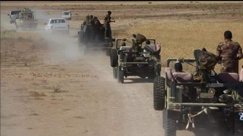 ھەڵمەتی حەشدی شەعبی و سوپای عێراق لە دژی داعش لە چیای حەمرین