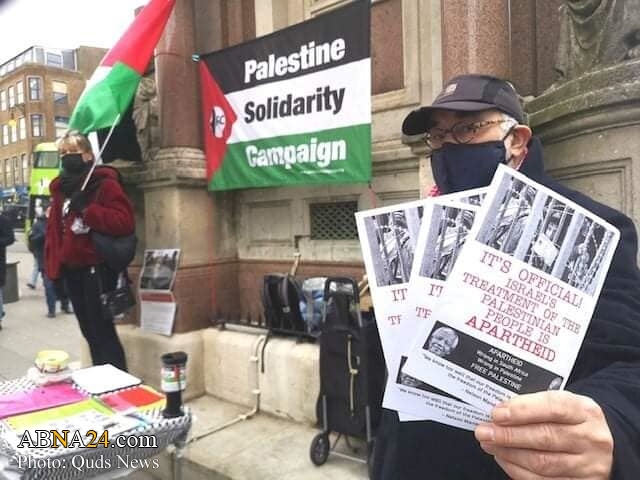 Photos: Brighton activists set up information stall to raise awareness about Palestinian cause