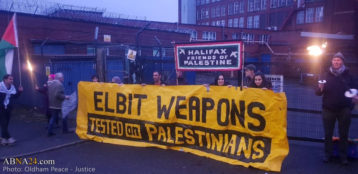 Photos: 30th consecutive weekly protest in Oldham in solidarity with Palestine “Stop The Wall - Shut Elbit Down” 