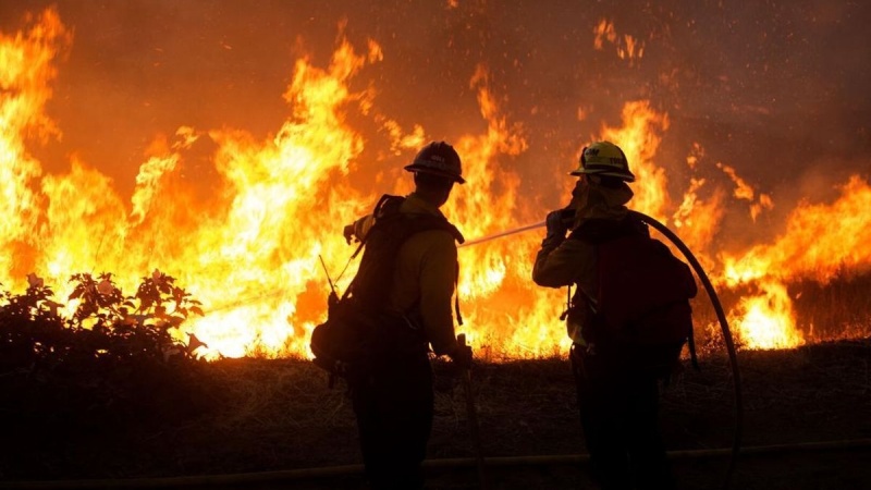 Incendio in un gasdotto nel Krai di Stavropol, Russia